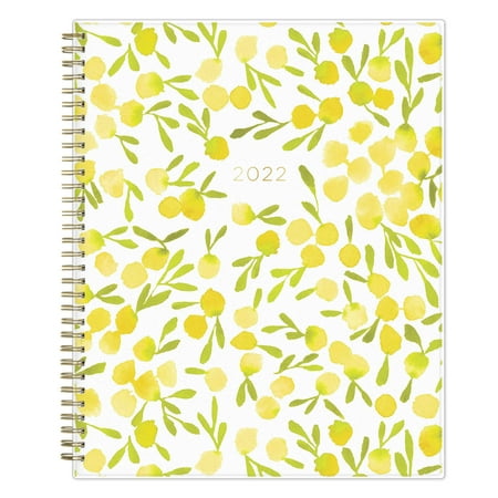 2022 Weekly Monthly Planner, 8.5" x 11", by Kelly Ventura for Blue Sky, Mimosa