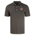 thumbnail image 2 of Men's-Cutter & Buck  Black Toronto FC Forge Eco Fine Line Stripe Stretch Recycled Polo, 2 of 3