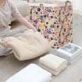 thumbnail image 4 of Heavy Duty Storage With Reinforced Handles Extra Large Storage Bags For Clothes Tote Bag Thickened Double Zipper For Space Saving Travel, 4 of 7