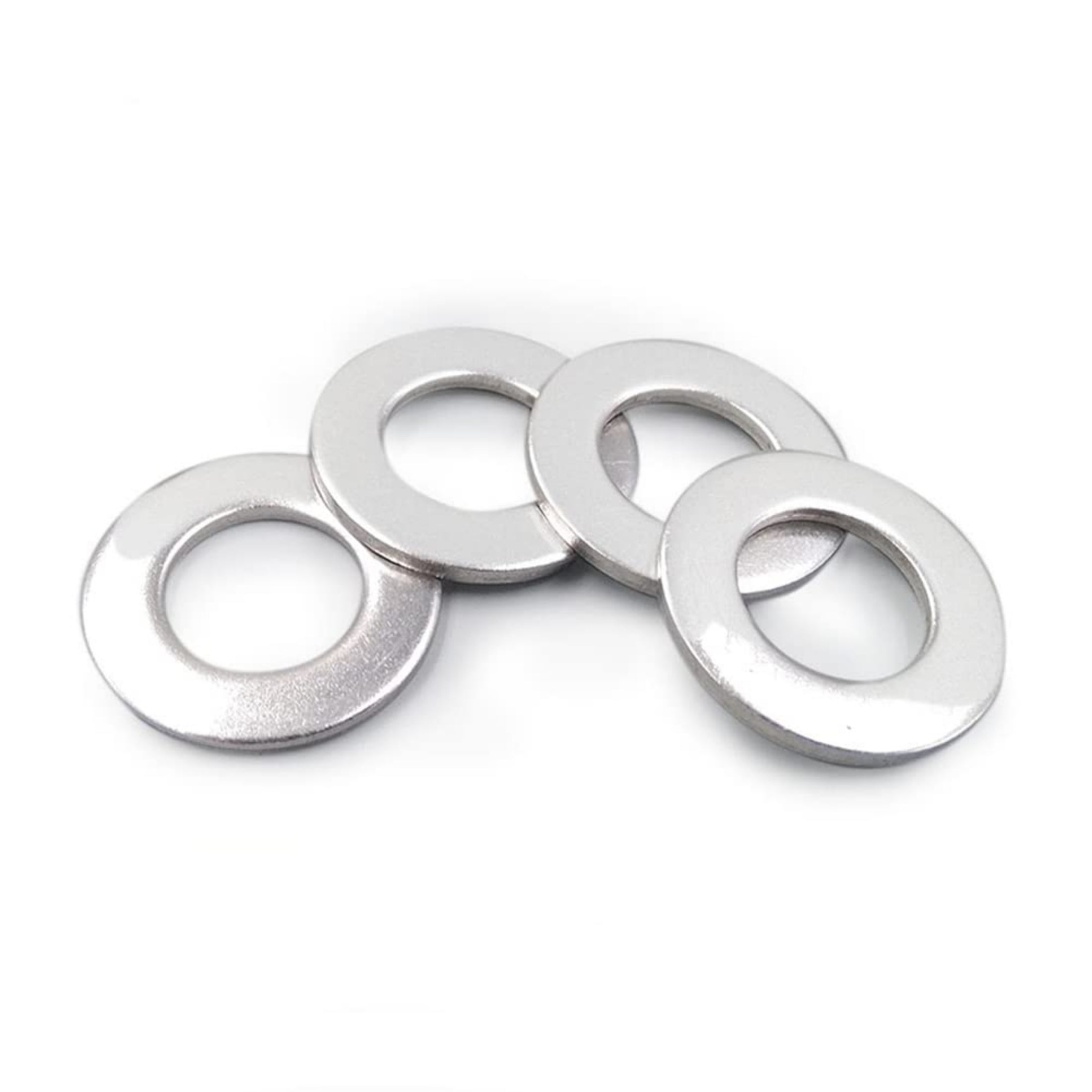 Galvanized Flat Washers for Bolt Screw Mounting Metal Washers 3x8x1mm (500g).