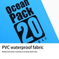 thumbnail image 2 of Sonducket Bolsa impermeable, ligera, duradera, correas de almacenamiento, saco seco de Color sólido, deportiva, senderismo, vela, bolsa Deportes acuáticos Violeta, 2 of 6