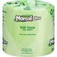 thumbnail image 2 of Marcal PRO 100% Recycled Bathroom Tissue, Septic Safe, 2-Ply, White, 240 Sheets/Roll, 48 Rolls/Carton -MRC3001, 2 of 2