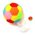 thumbnail image 3 of 2 paquetes de balón de fútbol bebé 15,5 cm colores suaves Sunnimix juguete al aire libre, 3 of 8