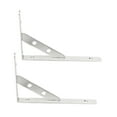 thumbnail image 4 of Axioma 2Pcs Wall Mounted L Shape Triangle Shelf Brackets High Load Wall Supports 8" L Shaped 8 inches, 4 of 7