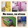 thumbnail image 4 of Small Trash Bags 1.2 Gallon Colored - Extra Thick Mini Garbage Bags Unscented,Strong Plastic Wastebasket Liners for Bathroom Bedroom Office and Car,150 Bags Multi Colored, 4 of 4