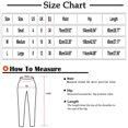 thumbnail image 2 of ZZwxWA Capri Pants for Women Casual Loose Elastic Waist Cotton Trouser Cropped Wide Leg Pants High Waist Loose Cropped Trousers, 2 of 6