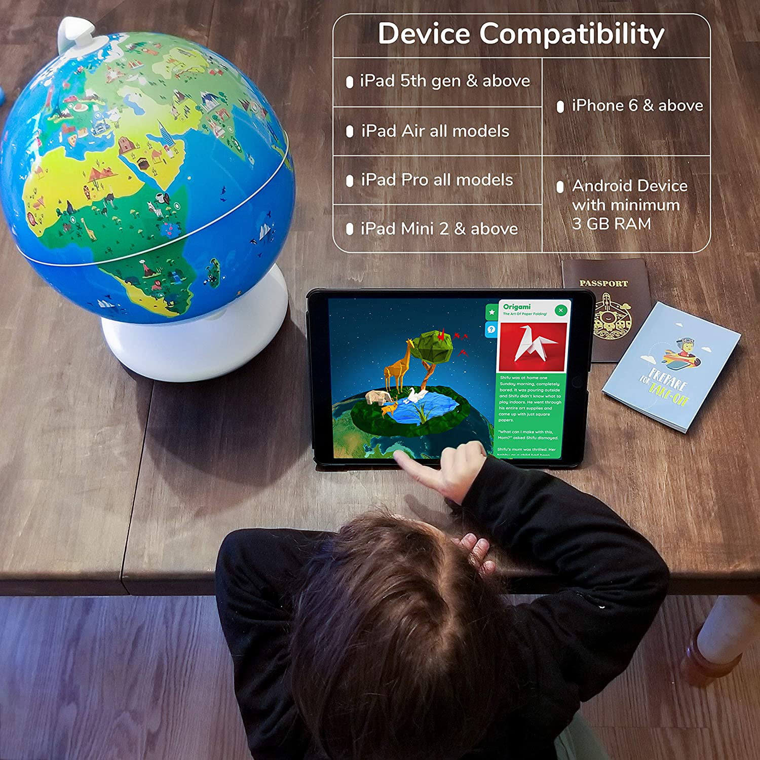 Shifu Shifu014 Orboot Augmented Reality Interactive Globe Educational Toy for Kids for sale online 