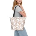 thumbnail image 2 of Disketp Retro Hippie Groovy Easter bunny Bolsa de Hombro Casual para Mujer, Bolso Cruzado para Compras, Viajes y Uso Diario, 2 of 6