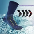 thumbnail image 4 of Mareep Waterproof Hiking Socks for Men and Women, Mid-Calf Outdoor Moisture-Wicking Socks for Camping, Trekking, Skiing - Breathable & Fast-Drying Performance Socks, 4 of 8