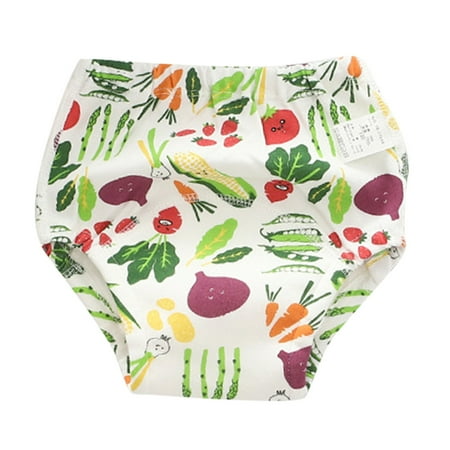 

Toddler Girls Shorts Unisex Cotton Reusable Potty Training Underwear Nappies Breathable Diapers Training Underpants Shorts
