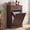 Brown, variant on Aitjunz Triple Tilt Out Laundry Hamper Cabinet with Drawer, Farmhouse Wood Storage Cabinet with Hidden 20-Gallon Laundry Basket for Bathroom and Laundry Room, Brown