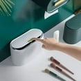 thumbnail image 4 of Maytalsory Practical And Convenient Countertop Bathroom Waste Bin For Easy Disposal Multi-purpose Ergonomic light wine red 1Set, 4 of 6