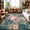 Brown, variant on Pink Flamingo Washable Area Rug 2 x 3 ft Palm Leaf Summer Coastal Tropical Botanical Soft Non Slip Rugs Stain Repellent Indoor Felt Carpet for Living Dining Room Bedroom Home Office