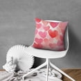 thumbnail image 5 of Pink Valentines Day Pillow Covers Gnome Heart Truck Love Be Mine for Valentines Day 4 Throw Pillow Covers 18 X 18 Inch, Set Of 2, Linen Study Sofa Cushion Cover Indoor Living Room Home Decor, 5 of 7