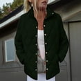 thumbnail image 5 of Womens Quilted Lightweight Jacket Button Down Stand Collar Puffer Jacket Coats Padded Outwear with Pockets, 5 of 7