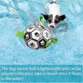 thumbnail image 3 of Dog Balls Toy Soccer Ball With Grab Tabs, Interactive Dog Ball Toy, 3 of 5