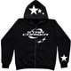 thumbnail image 1 of 2023 Sudaderas con corazones rojos oscuros europeas y americanas para hombres y mujeres, sudaderas con capucha, parejas góticas, sudaderas con cremallera de gran tamaño Harajuku, 1 of 5