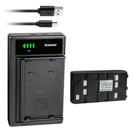 Kastar 1-Pack Battery and Smart USB Charger Compatible with Raytheon Palm 500 PalmIR 500D (PalmIR 500) Raytheon Palm IR 500 Raytheon Palm IR 225 PalmIR 250 Raytheon Thermal-Eye 250D