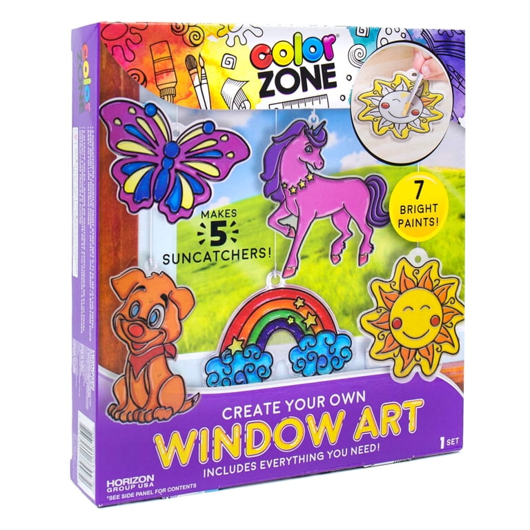 Color Zone Create Your Own Window Art, 12 Pack - Walmart.com