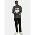 thumbnail image 2 of Disney Nightmare Before Christmas Men's and Men's Big & Tall Graphic Tee with Long Sleeves, Sizes S-3XL, 2 of 4
