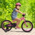 thumbnail image 4 of Costway 18-Inch Kid’s Bike for 4-8 Years Old with Adjustable Saddle & Anti-slip Handlebar Pink, 4 of 10