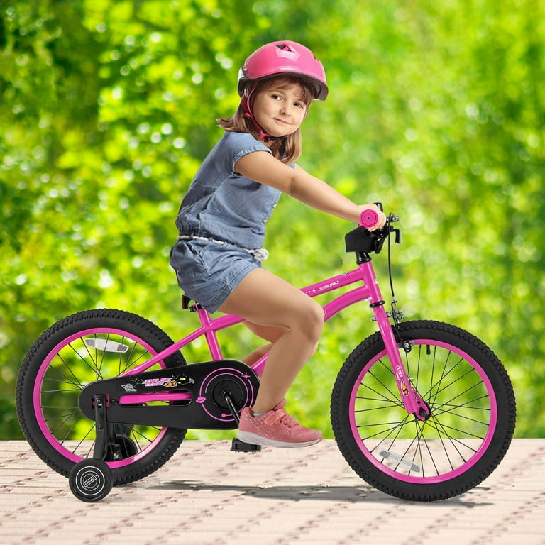 Costway 18-Inch Kid's Bike for 4-8 Years Old with Adjustable
