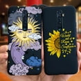 thumbnail image 3 of Cute Printed Phone Case For OPPO Reno2 Case Liquid Silicone Soft TPU Back Cover For Oppo Reno2 F / Z Reno 2 2F 2Z Cases Bumper Emerald Green For OPPO Reno2 Z, 3 of 6