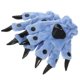 thumbnail image 2 of BRIGHTFUFU 1 par de guantes con garra de dinosaurio, guantes creativos de felpa, guantes cálidos de invierno con dibujos animados, 2 of 7