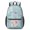 Pioneer Flower Floral Print Pattern-2, variant on Pioneer Flower Floral Print Pattern 17" School Backpacks for Teens,Waterproof Oxford Fabric,S-Shape Padded Straps for School,Travel,Hiking,Camping