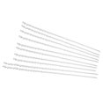 thumbnail image 2 of 14mm Octagonal Bead String Acrylic Crystal Pearl Chains for Birthday Wedding PartyTransparent 10 Strips, 2 of 2