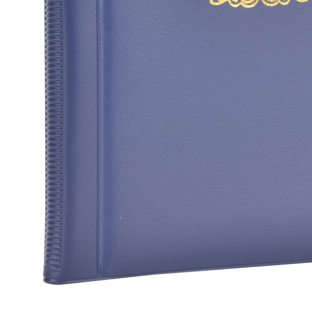 Libro De Colección De álbum De Dinero Con 120 Bolsillos, Soporte De Recolección De Dinero De Tamaño Mini De 10 Páginas Con Cubierta Antideslizante, Para Coleccionistas De