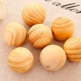 Axio 20pcs/pack Natural Cedar Wood Balls Moth Repellent for Drawers