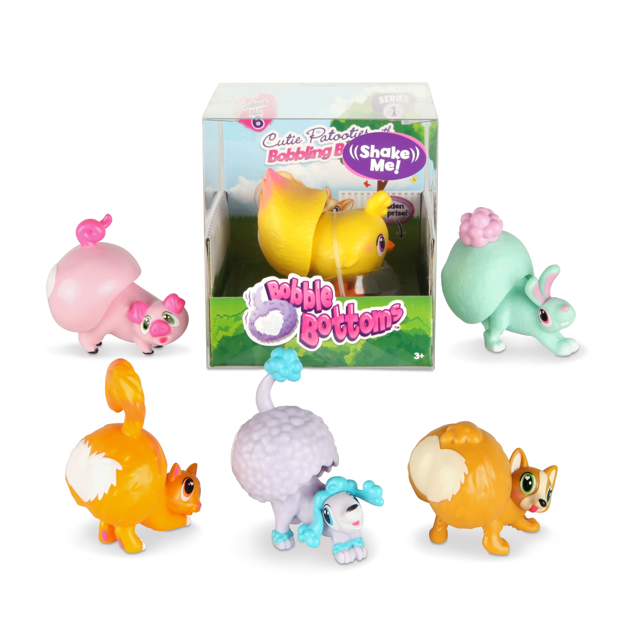 Bobble Bottoms Collectible - Pig 