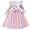 White, variant on Toddler Girls Dresses Tule Tutu Kids Flutter Sleeve Princess Su Casual Summer Clothes Dress Size 3-4T