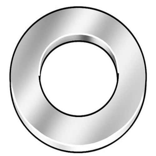 3/8" x 13/16" OD Zinc Yellow Finish Through Hardened Steel SAE Type A