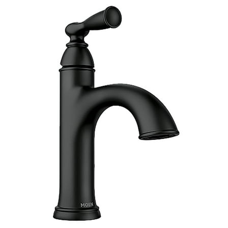 Moen Bathroom Faucet Banbury High Arc - 1 Handle - Black