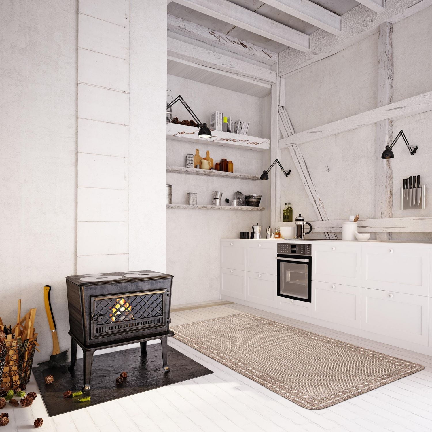 ECARPET Kitchen, Hallway, Laundry Room, Entrance, Kids Room, Bathroom Mat & Utility Rug