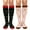 W-Cake/Lights-2Pic-Long-A, variant on Funny Christmas Knee High Festival Socks for Women Teens Girls - Secret Santa Gifts Novelty Fun Crew Funky Cute Crazy Snowman Reindeer Gingerbread Xmas Holiday Socks Stocking Stuffers
