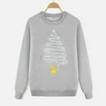 thumbnail image 4 of Fiaer Matching Family Merry Christmas Sweatshirts Funny Graphic Trendy Pullover Crew Neck Long Sleeve Loose Fit Casual Xmas Tops Women XL, 4 of 7