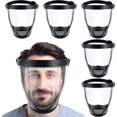thumbnail image 1 of 6 Pack Anti-Fog Dustproof Protective Masks with 60 Replaceable Filters for Weeding, Work, Cycling, Supermarket, Public Spaces, 1 of 4