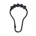 thumbnail image 1 of Kingston Brass SRCR120 Edenscape Anneaux de Rideau de Douche à Rouleau Noir Mat - Lot de 12 - 6 x 6 x 6 Po., 1 of 2