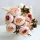 thumbnail image 3 of Flores Artificiales para la Decoración Bien Hecha Y Vibrante Se Ve Real-Como 40cm para la Boda Arte de Pared de la Flor de Mano, 3 of 6