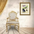 thumbnail image 3 of Wang, Melissa 15x18 Gold Ornate Wood Framed with Double Matting Museum Art Print Titled - Aubergine Study I, 3 of 4