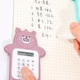 thumbnail image 3 of Calculadoras lindas, calculadora portátil, linda calculadora mini con forma de oso, calculadora con forma de oso, apariencia llamativa, 3 of 3