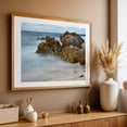 thumbnail image 5 of waves along rocks long exposure - Pacific Grove California Photography Seascape Ocean Coast Beach Waves Nature Scenic Unframed Wall Art Print 32 x 48 inches, 5 of 7
