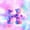 Pink Purple H, variant on meiyoeat 3D Flower Butterfly Letter S Zipper Comforter Set with Fitted Sheet and 2 Pillowcases for Girls, Rainbow Stars Zipper Bedding Set, Colorful Star Reversible, 3pcs