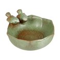 thumbnail image 4 of BESTONZON Ceramic Bird Feeder Bird Bath Bowl Bird Food Holder for Garden Outside Decoration, 4 of 4