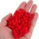 thumbnail image 3 of 100 pompones rojos pequeños para manualidades bolas peludas pompones limpiapipas para proyectos de manualidades DIY suministros de manualidades preescolares decoraciones de fiesta de Navidad, 3 of 8