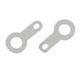 thumbnail image 4 of 100pcs M3 Silver Plated Copper Circular Crimp Terminal Connector 12 x 6mm for Car, 4 of 5