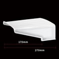thumbnail image 2 of Outdoor Camera Sunshade Sun Rain Cover Security Camera Cover Plastic Protective Roof for CCTV Cameras Quick Installation, 2 of 9